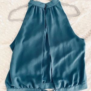 Backless Sleeveless Top